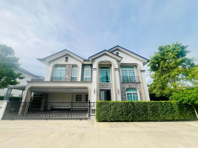 ขายบ้านเดี่ยวหรูหลังมุม 4 ห้องนอน Grandio บางนา กม.5 Private Zone ใกล้เมกะบางนา ตกแต่งครบ พร้อมเข้าอยู่