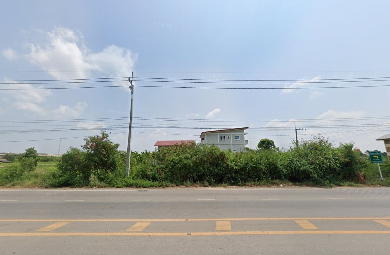 🏡 ขายที่ดิน 0 ไร่ 2 งาน 5.6 ตร.ว. ติด ถ.สายใยรัก ใกล้เมือง และโลตัส กระทุ่มแบน