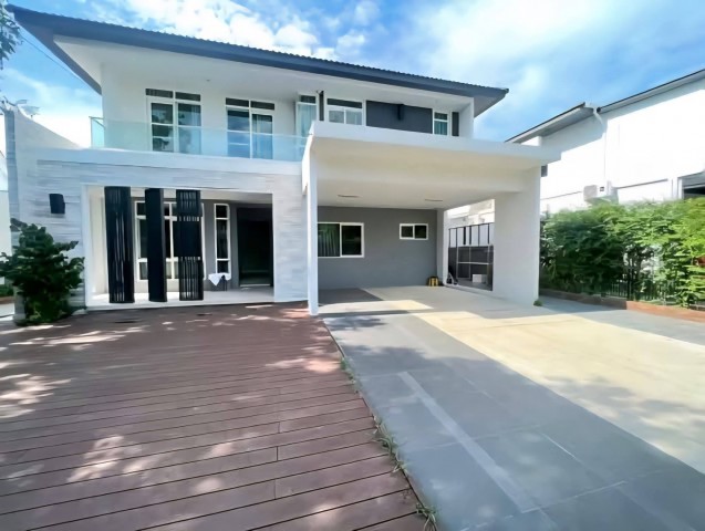 ให้เช่า #บ้านเดี่ยว หมู่บ้านมัณฑนา บางนา กม.7 ซอยเมืองแก้ว #ใกล้เมกาบางนา #บ้านบางพลี 095-164295 ZZZ