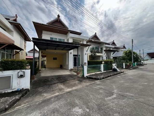 บ้านเดี่ยว 2 ชั้น ทำเลดี ต่ำกว่าราคาประเมิน เดินทางสะดวก สันทราย
