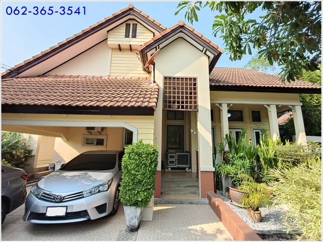 บ้าน ไพรเวทโฮม29 วรางกูล ขนาด = 74 ตาราง.วา 3 BR 3500000 - ใกล้ ใกล้ถนนรังสิต-นครนายก คลอง 3 VERY GOOD บ้านสวย ทาสีใหม่ทั้งหลัง ร่มรื่นด้วยสวนต้นไม้  บ่อปลาเสริมฮวงจุ้ย