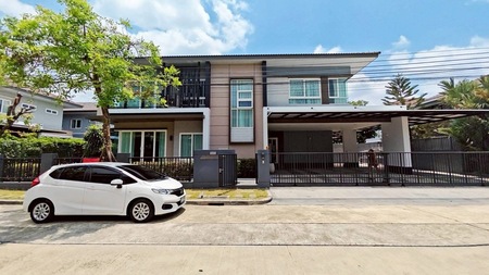 ให้เช่า บ้านเดี่ยว หมู่บ้าน ลัดดารมย์ บางนา กม.7 ใกล้Megaบางนา  095-164-2956 
