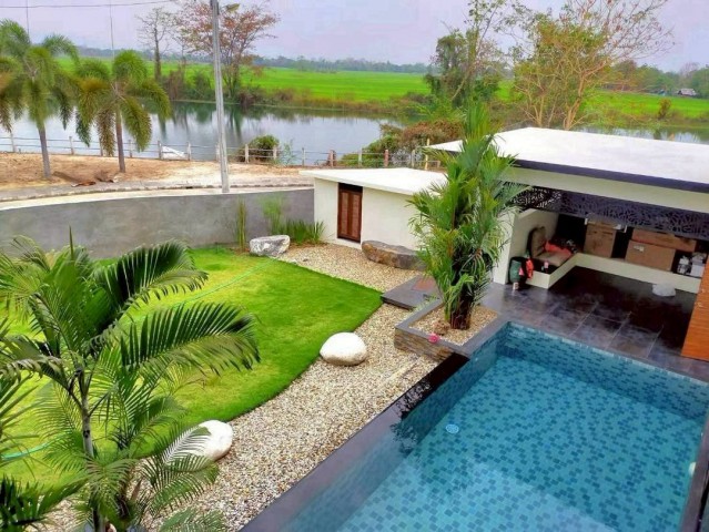 ขาย 10.5 ล้าน #โซนดอยสะเก็ด Luxury Pool Villa #วิวทุ่งนา #วิวแม่น้ำ #วิวดอย รายล้อมด้วยธรรมชาติ เหมาะสำหรับการพักผ่อน