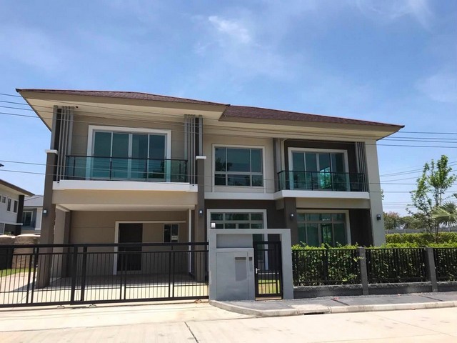 ให้เช่าบ้านเดี่ยวหรู 2 ชั้น 95 ตรว 4 ห้องนอน The Palm กรุงเทพกรีฑา-วงแหวน ถนนเลียบกาญจนาภิเษก สังคมคุณภาพ ใกล้ Brighton College 