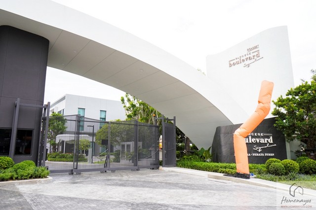 PP514 ขายบ้านเดี่ยว ตกแต่งสวยหรู โครงการ บางกอก บูเลอวาร์ด ซิกเนเจอร์ รามอินทรา-พระยาสุเรนทร์  บ้านใหม่ยังไม่เคยเข้าอยู่