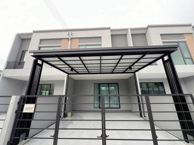 BH4270 ให้เช่าบ้าน Pleno Sukhumvit Bangna 2 บ้าน 3 ห้องนอน พร้อมเฟอร์นิเจอร์ รับสัตว์เลี้ยง ใกล้ Mega Bangna พร้อมเข้าอยู่
