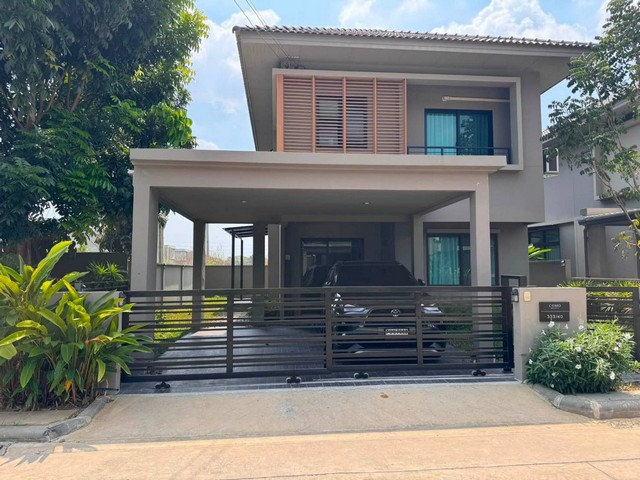 ให้เช่าบ้านเดี่ยว Como Botanica 2 บางพลี 3 ห้องนอน 3 ห้องน้ำ 168 ตร.ม. Pet Friendly ใกล้ Mega Bangna 40000 บาท