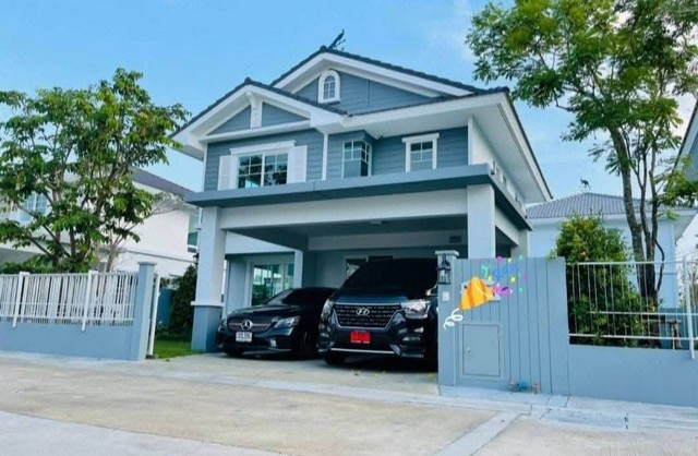ให้เช่าบ้านเดี่ยว Villaggio Srinakarin-Bangna 3 ห้องนอน 3 ห้องน้ำ 160 ตร.ม. ราคา 60000 บาท พร้อมอยู่