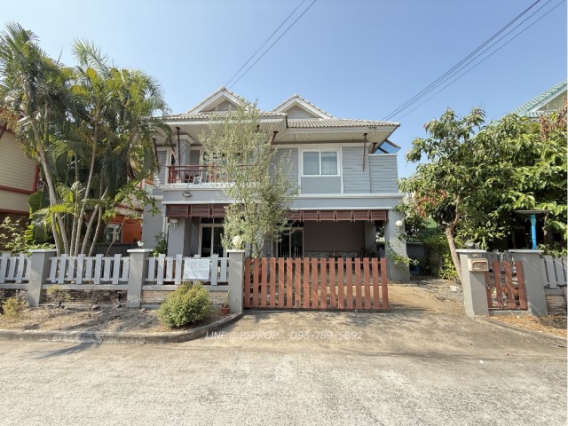 บ้านเช่าบางเเสน ใกล้ตลาดหนองมนติดถนนสุขุมวิท Casalunar Village  HR0067