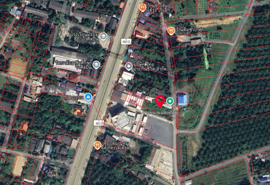 ขายที่ดินเปล่า ถมแล้ว ทำเลดี ใกล้ชุมชน อ.ร่อนพิบูลย์ จ.นครศรีธรรมราช