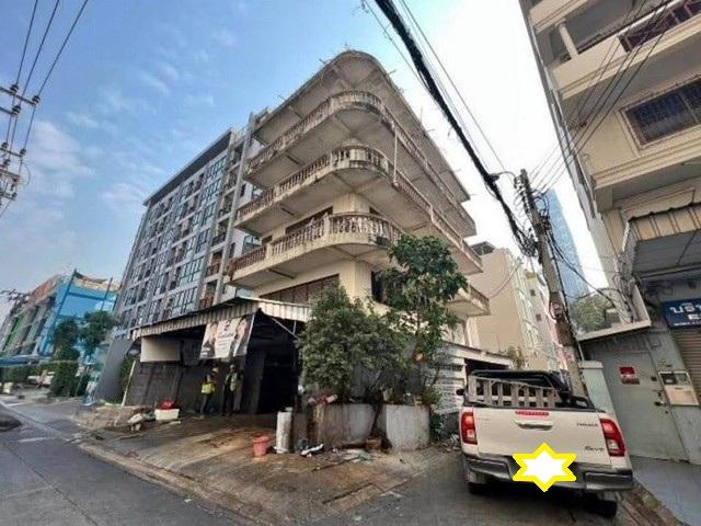 ขายอาคาร 6 ชั้น 608 ตร.ม. แปลงมุม ซอยกรุงธนบุรี 5 ใกล้ CBD ICONSIAM