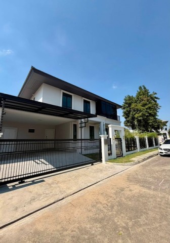 BH4278 ให้เช่าและขาย บ้านเดี่ยว 2 ชั้น เศรษฐสิริ พัฒนาการ Setthasiri Pattanakarn บ้านหรูพร้อมอยู่ ใกล้โรงเรียนนานาชาติ สุวรรณภูมิ