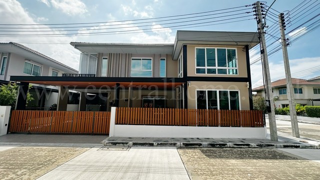 ขายด่วน ราคาพิเศษ บ้านเดี่ยว ฮาบิเทีย บอนด์ ราชพฤกษ์ หลังมุม เฟอร์ครบ พร้อมอยู่