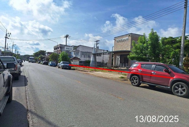 ขายอาคารสำนักงานเมืองลำพูน ถนนเจริญตา ใกล้ สถานีรถไฟลำพูน