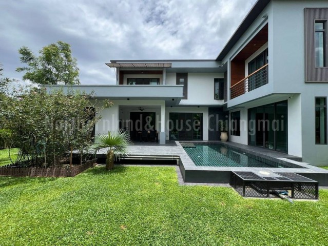 สุดคุ้ม 14.99 ล้าน 1-0-73 ตรว. บ้าน 2 ชั้น #หางดง #น้ำแพร่ #สไตล์โมเดิร์น บ้านหลังใหญ่ #เฟอร์นิเจอร์บิ้วอิน เข้า-ออก ได้ 2 ทาง