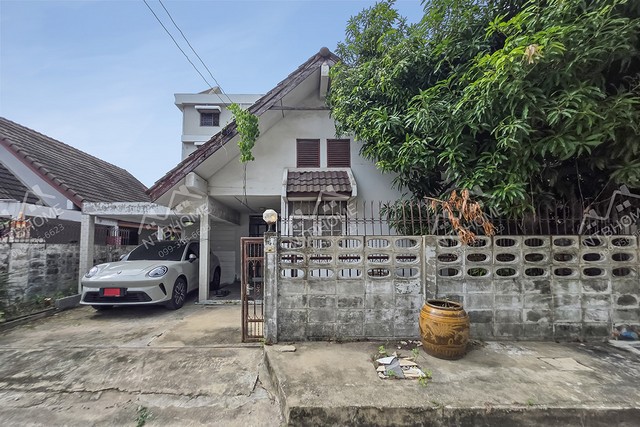บ้านแฝดชั้นเดียว ศิริทรัพย์ ปากเกร็ด ทำเลดี เข้าซอยไม่ลึก ใกล้เซ็นทรัล แจ้งวัฒนะ