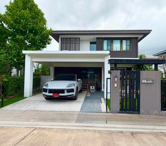 ให้เช่า #บ้านเดี่ยว หมู่บ้านมัณฑนา บางนา กม.7 ซอยราชวินิตบางแก้ว #ใกล้เมกาบางนา
