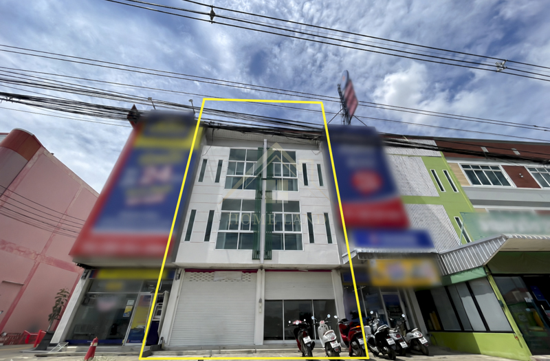 BHL1345 ขาย และ เช่า อาคารพาณิชย์ 3 ชั้น 2 คูหา หนองบัว นครสวรรค์