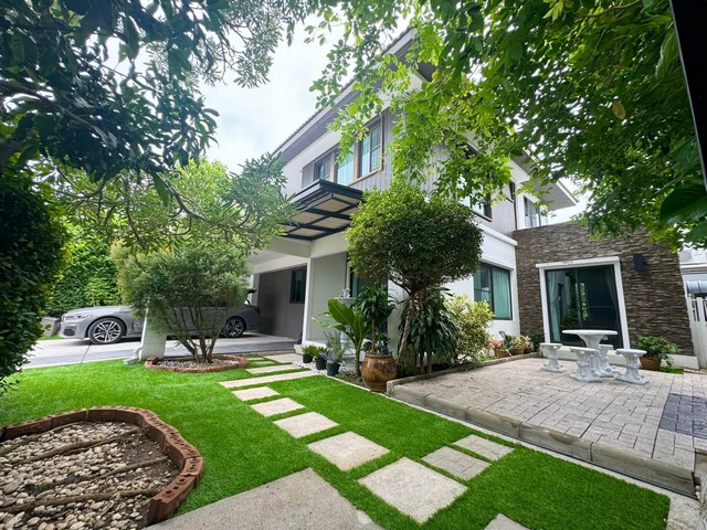 P750 ให้เช่าบ้านเดี่ยว 2 ชั้น โครงการ มัณฑนา บางนา กม.7 Mantana Bangna Km.7 ตกแต่งสวยพร้อมเข้าอยู่