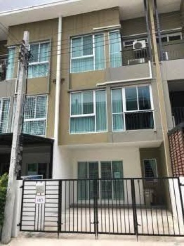 HR 10389 ให้เช่าทาวน์โฮม 3 ชั้น 3 ห้องนอน เบล็สทาวน์ Bless Town รามอินทรา 127 บ้านใหม่สวยมาก