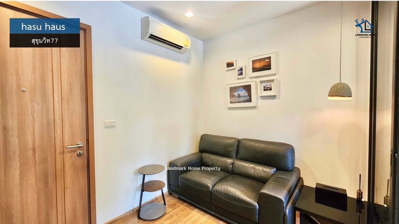 LM26-0137 ขายห้องชุด hasu haus สุขุมวิท77 พื้นที่ 32.4 ตรม 1นอน 1น้ำ ใกล้รถไฟฟ้า BTS อ่อนนุช