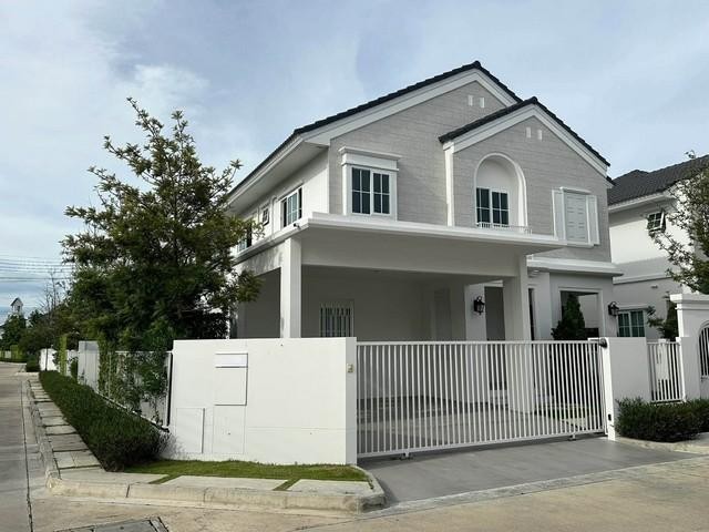 HR 10399 ให้เช่า ขายบ้านเดี่ยว 2 ชั้นแปลงมุม 62.2 ตร.วา 3ห้องนอน โครงการชัยพฤกษ์ บางนา กม.15 บ้านใหม่พร้อมเข้าอยู่ ใกล้ Central Village