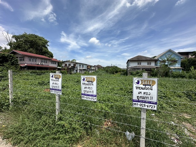 ขายที่ดิน ดอนเมือง สรงประภา 24 ขนาด 69 ตร.วา ถูกมาก!! เหมาะสร้างบ้าน