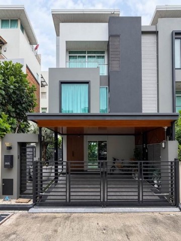 HS 2042 ขายบ้านแฝด 3 ชั้น ไอริส เรสซิเดนซ์ ประดิษฐ์มนูธรรม IRIS Residence ถนนลาดพร้าว 71 เลียบด่วน
