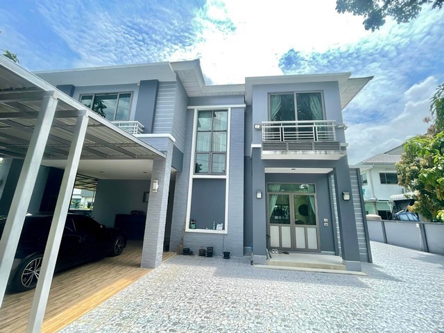รหัสC7302 บ้านพร้อมอยู่วิวทะเลสาป หมู่บ้านมาสเตอร์พีช พระราม 9 ถนนเลียบมอเตอร์เวย์