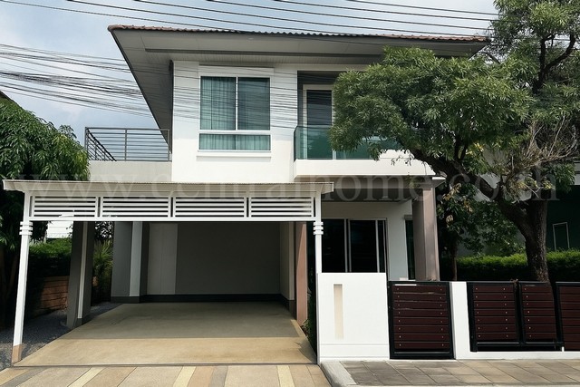 บ้านเดี่ยว ฮาบิเทีย บอนด์ ราชพฤกษ์ ถนนเมน เฟอร์ครบ ทำเลดี