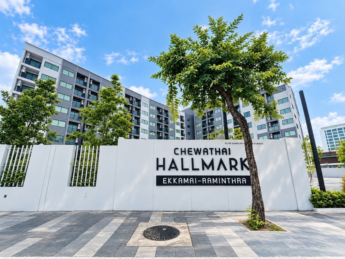 🏢 ให้เช่าคอนโด Chewathai Hallmark Ekkamai-Raminthra 34.29 ตร.ม. ใกล้ รร.เลิศหล้า