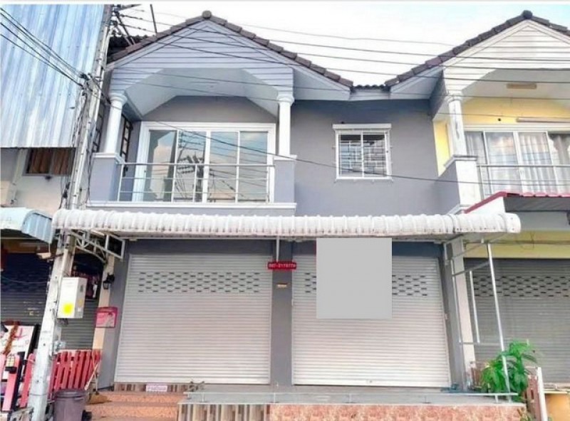 ขาย อาคารพาณิชย์ 2 คูหา ติดตลาดวรกิจ เก้ากิโล ศรีราชา โซนค้าขาย TP-C2542