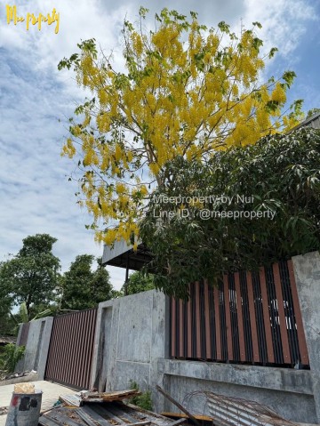 ขายที่ดินทำเลทอง ใกล้ทางด่วนศรีสมาน 328 ตร.ว.ถมแล้ว มีสิ่งปลูกสร้าง  ถนนติวานนท์ ต.บ้านใหม่ อ.ปากเกร็ด จ.นนทบุรี ME-296