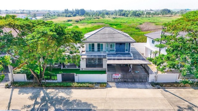 ขายด่วน ราคาพิเศษ บ้านเดี่ยว มัณฑนา วงแหวน - บางบอน วิวทะเลสาบ Type ใหญ่ที่สุดในโครงการ