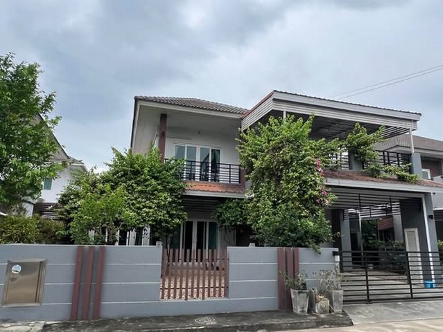 บ้านเดี่ยว 2 ชั้น หลังใหญ่ เฟอร์นิเจอร์ครบ บรรยากาศเงียบสงบ หางดง