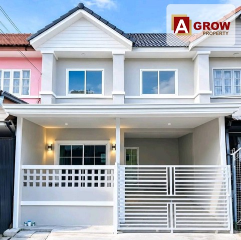 หมู่บ้านบัวทอง 4 ซอยบ้านกล้วย บ้านสวยรีโนเวทใหม่ทั้งหลัง แถมเฟอร์นิเจอร์ทั้งหลัง การเดินทางสะดวก