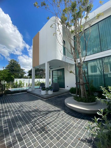 Luxury Pool Villa สไตล์โมเดิร์น เฟอร์นิเจอร์ครบ หางดง