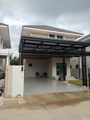 บ้านสร้างใหม่สไตล์ Modern Contemporary เดินทางสะดวก สันทราย